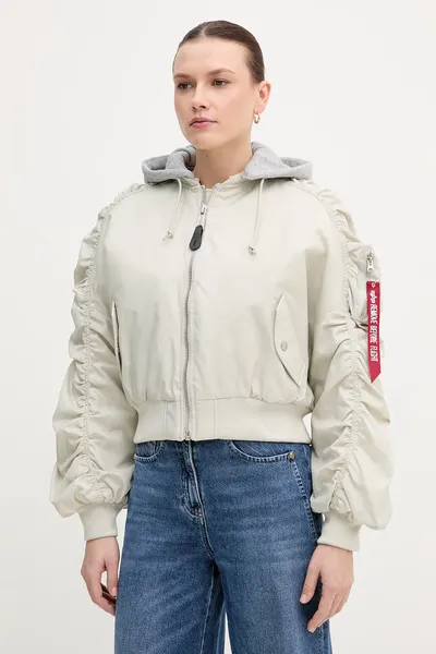 Alpha Industries geacă Short Hooded Bomber Light W