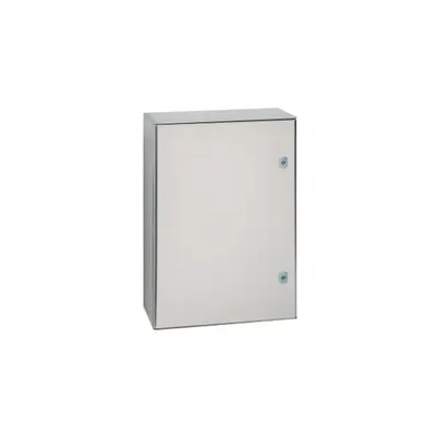 Tablou metalic din INOX 304L - versiune verticala cu 1 metal Usa and external dimensions 700x500x250 mm