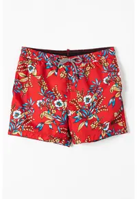 Pantaloni scurti de baie Super 5S Beach Volley - Rosu/Alb/Albastru