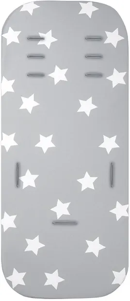 Lorelli Stroller Pad - Cosy Travel, Memory, Stars, Grey