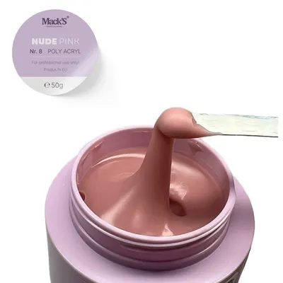 Poly Acryl Nude Pink Macks 50gr - PA-DRP-50