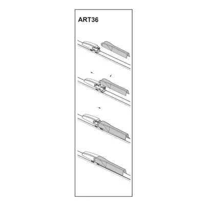 Stergator parbriz sofer MERCEDES-BENZ CLC-CLASS 05/2008➝ COD:ART36 22