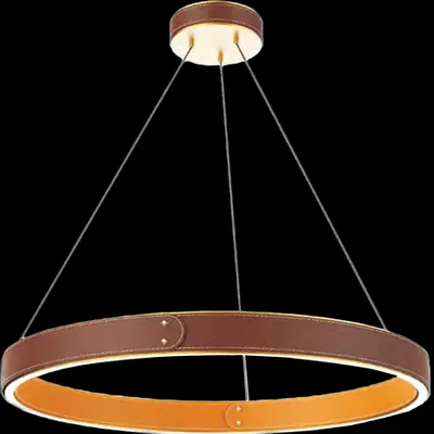 Prestige Led Pendant 49w 3000k, Brown+orange