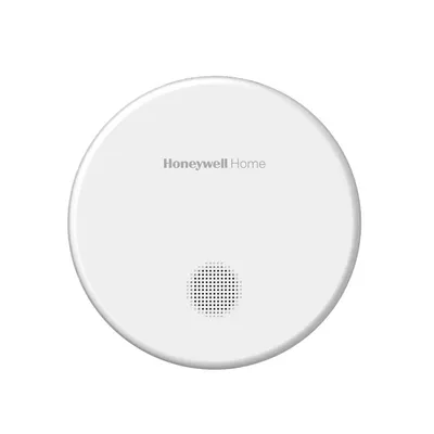 Detector de fum Honeywell Home R200S-2, IP20, baterie 10 ani, alarma, 85 db, alb