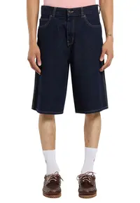 Blugi scurti cu model uni