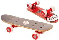 Mini skateboard pentru copii D'Arpeje - Rosu, 43 cm