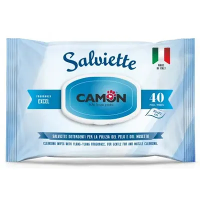 Şerveţele pentru curăţare cu parfum Excel Camon 40 bucăţi