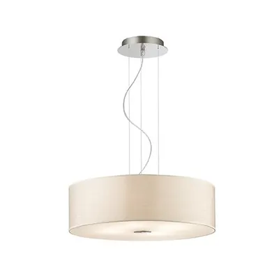 Lustra Woody, 4 becuri, dulie E27, D:500 mm, H:300/1100 mm, Maro