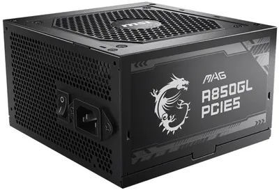 Sursă de alimentare MSI - MAG A850GL, 850W Gold, ATX 3.0
