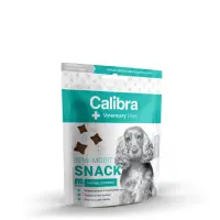 CALIBRA Veterinary Diets Snack Hypoallergenic, XS-XL, Somon, punguță recompense funcționale fără cereale câini, alergii, 120g