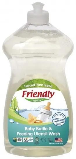 Detergent spalare manuala pentru biberoane si vase Friendly Organic - 739 ml
