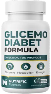 Glicemo Diabet Formula, 60 capsule, Nutrific