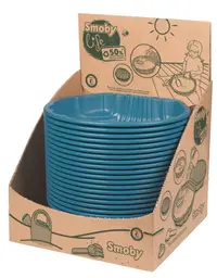 Set dublu de nisip Smoby Life - Din 2 piese, albastru