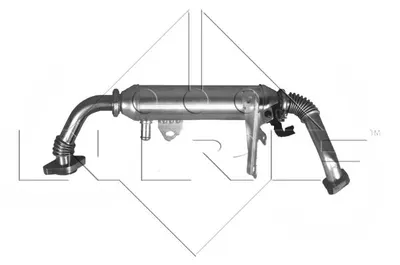 Radiator EGR FIAT DOBLO, DOBLO CARGO 1.9D dupa 2001