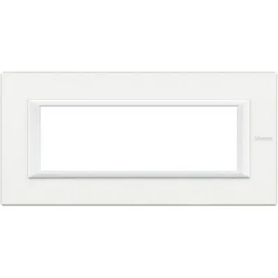 Rama Axolute aluminiu alb - 6 module
