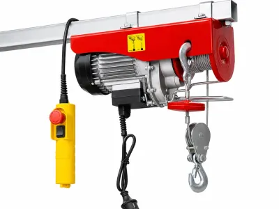 Macara electrica 250kg, 550w, 12m / 6m, roliu electric, electropalan KRAFTNER KF-7834