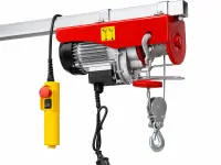 Macara electrica 250kg, 550w, 12m / 6m, roliu electric, electropalan KRAFTNER KF-7834