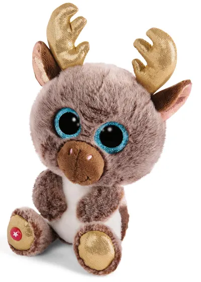 Jucarie de plus Nici - Ren de Craciun, 15 cm