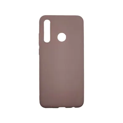 Husa silicon Compatibila cu Huawei P Smart 2019 Matte, Antisoc, TPU Powder Pink Engros