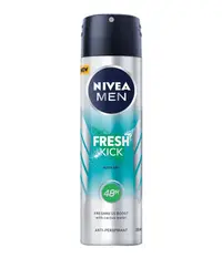 Deodorant spray pentru barbati Fresh Kick, 150ml, Nivea