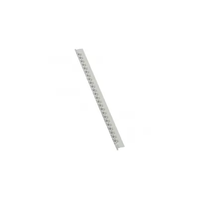Marker Memocab - pentru wiring - negru capital letter on alb backgrotund - ''D''