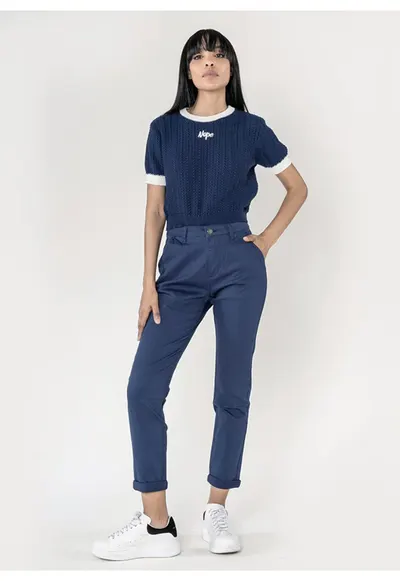 Pantaloni bleumarin Chino J250 M10 18034 - Bleumarin