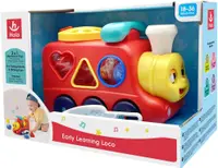 Jucărie interactivă de sortare Hola Toys - Locomotivă