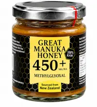 Miere de Manuka MGO 450+, 250g ( borcan de sticla )