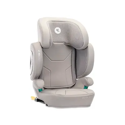 Scaun auto pentru copii Lorelli Growgo Grey cu isofix, pliabil, protectii laterale extensibile, tetiera reglabila, 100-150 cm, 3-12 ani