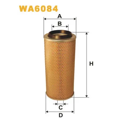 Filtru aer WIX FILTERS WA6084