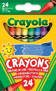 Creioane cerate Crayola - 24 culori