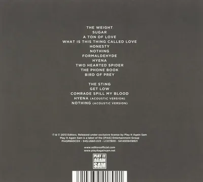 The Weight Of Your Love (Special Edition)