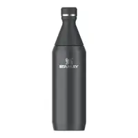 Sticlă termică neagră din oțel inoxidabil 600 ml All Day Slim Bottle Black – Stanley