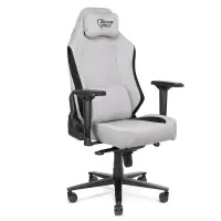 Scaun Gaming Profesional Dr.Shield Capsule Textil, King Size XXL, Rezistenta 200 KG - Gri