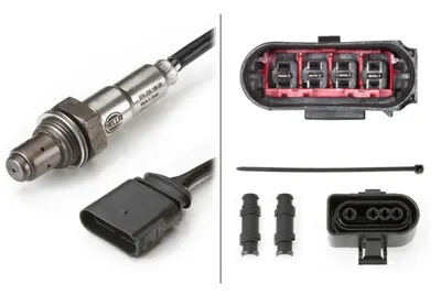 Sonda Lambda (numar Fire 4, 720mm) Potrivit Audi A3, A4 B5; Seat Alhambra, Altea, Arosa, Cordoba, Ibiza Ii, Inca, Leon, Toledo Ii; Skoda Octavia I, Octavia Ii, Superb Ii 1.0-2.3 09.93-05.15
