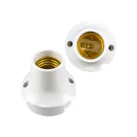 Dulie de perete dreapta E27 (plastic) Alba