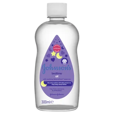 Ulei de corp cu levantica Bedtime Johnson's Baby, 300ml, Johnson&Johnson