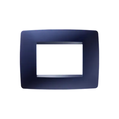 Ornament ONE- tehnopolimer- 3 module- TOPAZ BLUE - CHORUS