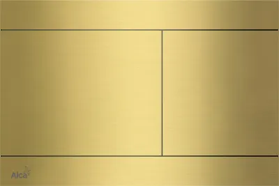 Clapeta de Actionare Alcaplast FLAT-FUN-BRASS