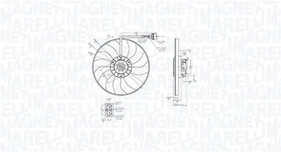 Ventilator Radiator Potrivit Seat Cordoba, Ibiza Iii; Skoda Fabia I, Fabia I Praktik, Fabia Ii, Roomster, Roomster Praktik; Vw Fox, Polo, Polo Iv 1.4d 10.01-03.10