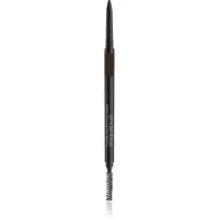 Smashbox Brow Tech Matte Pencil creion pentru sprancene cu pensula culoare Dark Brown 0.09 g