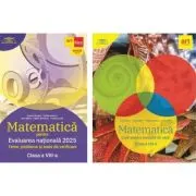 Pachet Evaluarea nationala 2025 Matematica. Clasa 8 Clubul matematicienilor si Matematica. Caiet pentru vacanta de vara. Clasa a 7-a