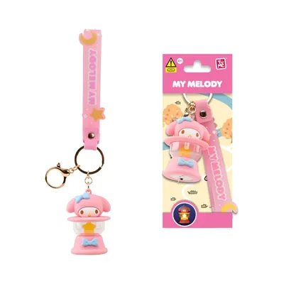 Breloc cu lumini si curea, Yume, Hello Kitty and Friends, Camping Lamp Series, My Melody