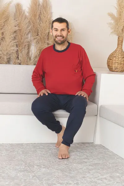 Pijama Barbat Berfin Interlok Battal 3003 ENGROS