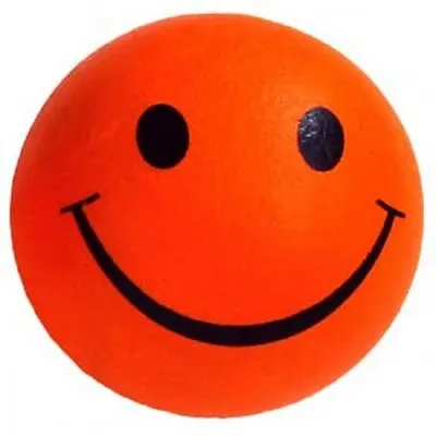 Jucarie Minge Emoji 5.7 cm Portocalie