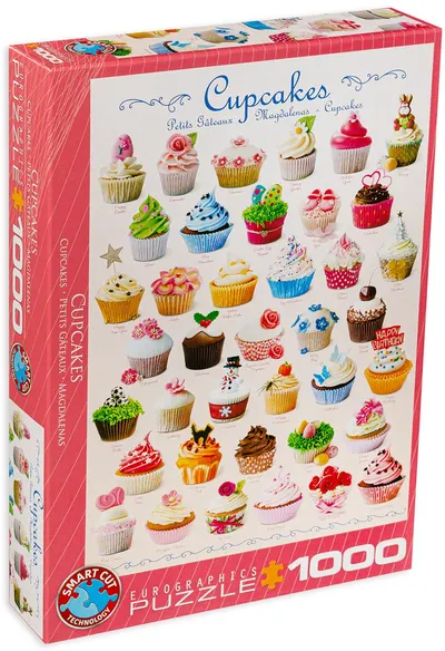 Puzzle Eurographics din 1000 de piese - Tartalete