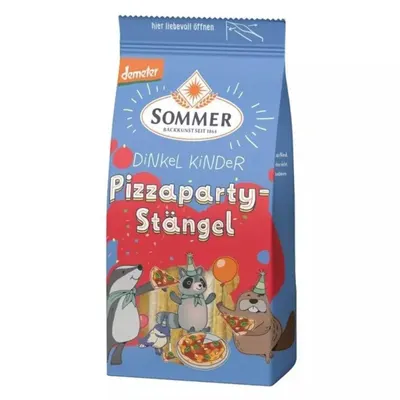 Grisine Bio si Demeter din Grau Spelta, Pizza Party, 100 g, Sommer