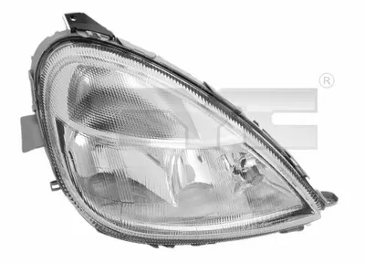 Far stanga (H1 H7, pneumatic, fundal argintiu) MERCEDES Clasa A (W168)