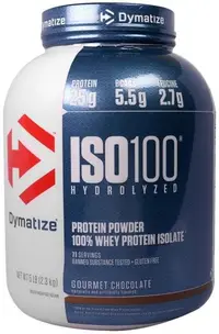 ISO 100, ciocolată, 2.3 kg, Dymatize