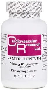Pantethine-300, 300 mg, 60 софтгел capsules , Ecological Formulas
